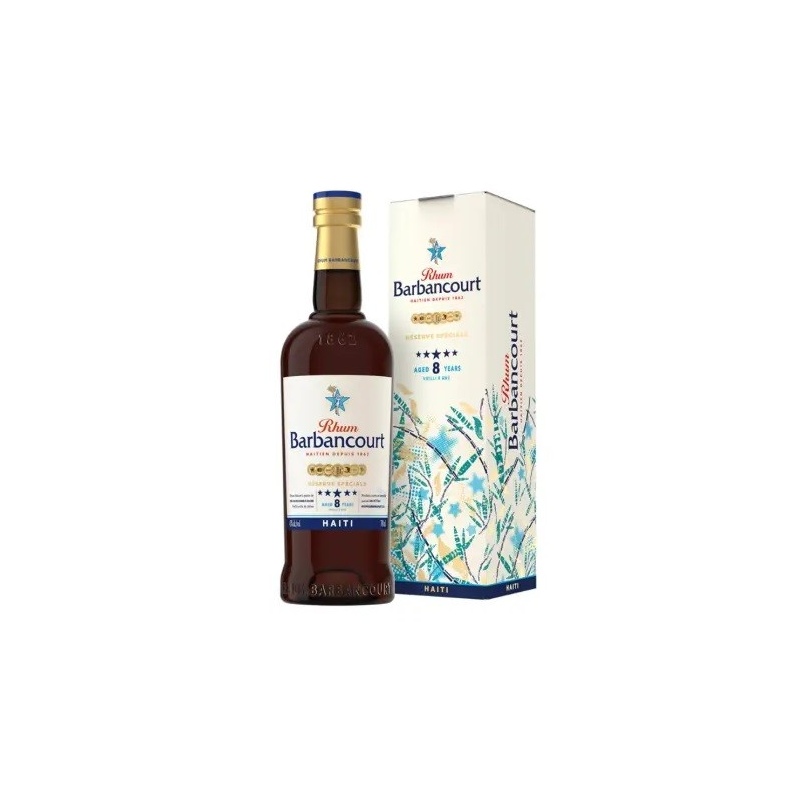 Barbancourt 5 Étoiles - Rhum Haïti 70cl 43° 8 Ans | Boutique de Boissons