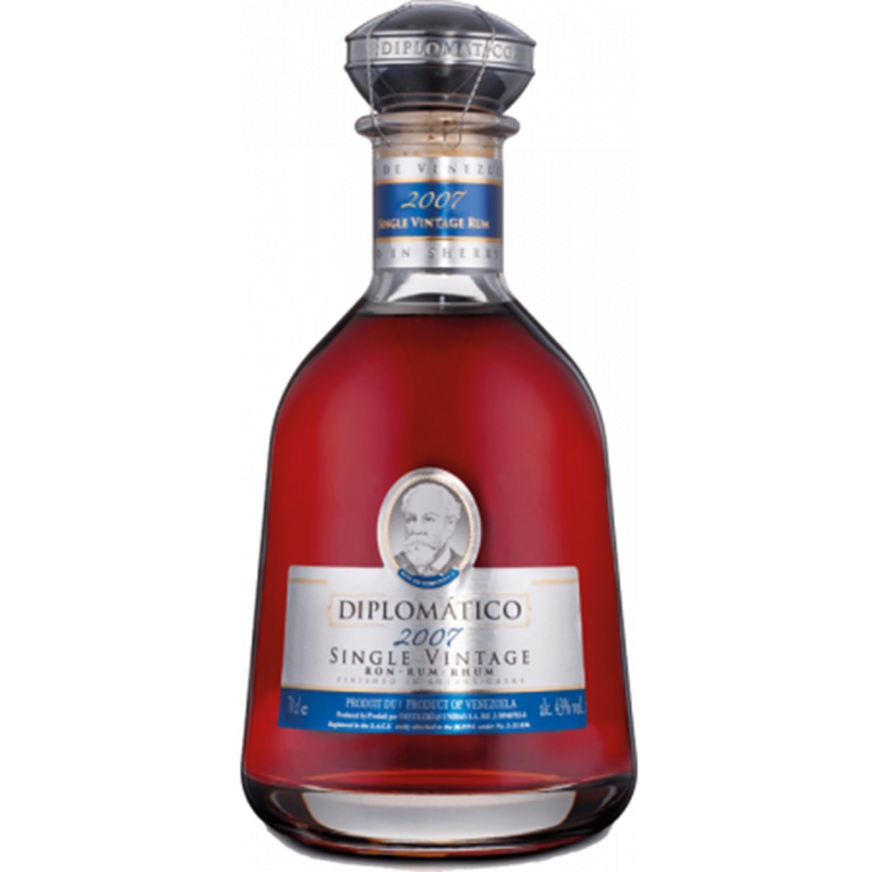 Diplomático Single Vintage 2008 : Rhum Vénézuélien d'Exception