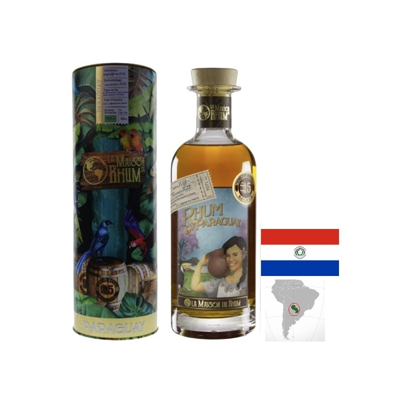 MAISON DU RHUM PARAGUAY BATCH#5 - Rhum Haut de Gamme 70 cl 42°