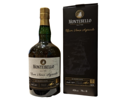 Montebello 8 ans : Rhum vieux agricole Guadeloupe 70cl 42°
