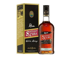 Santiago de Cuba Rhum 12 ans - 70cl | Rhum haut de gamme