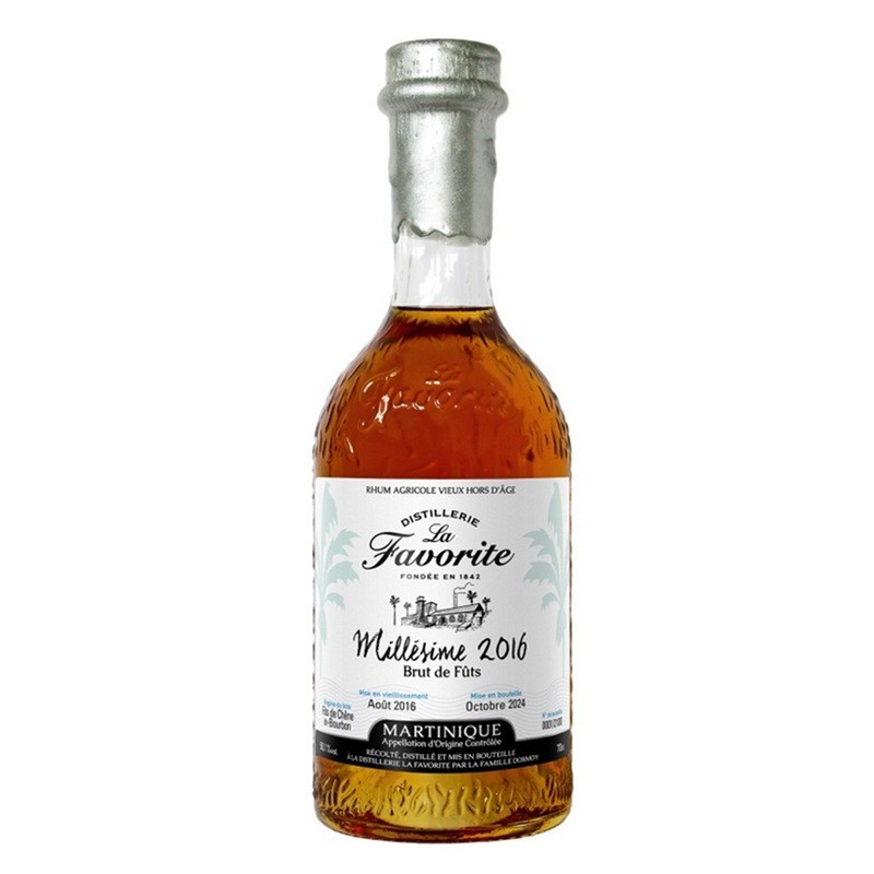 FAVORITE MILLESIME 2016 RHUM MARTINIQUE 70CL 50.1° | Rhum d'exception