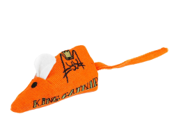 Jouet souris King Catnip 15,5 cm en cataire biologique pour chats
