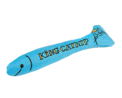 King Catnip Sardine 19,80 cm - Jouet pour chat haut de gamme