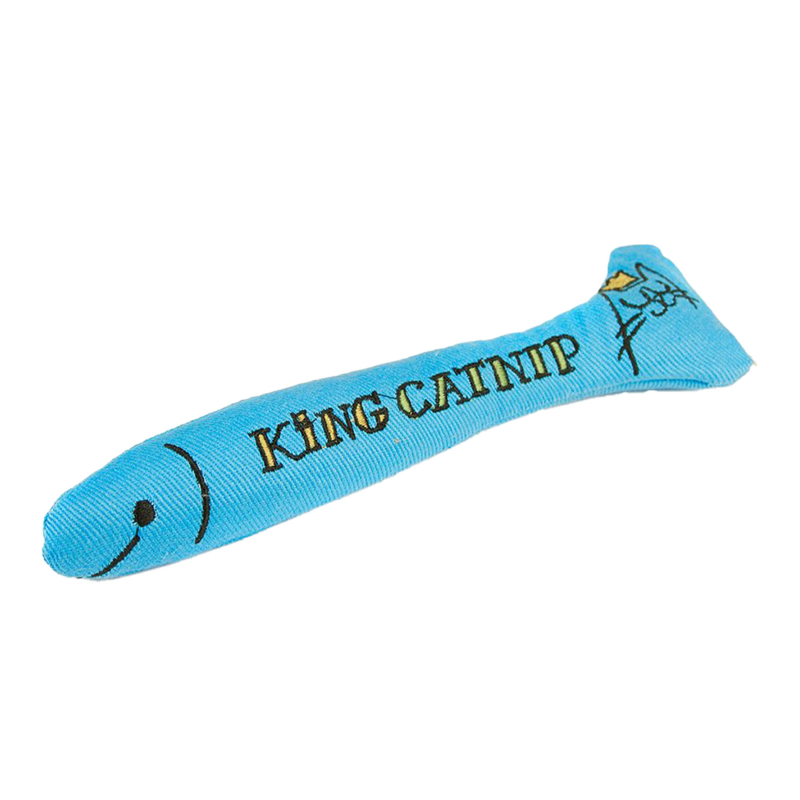 King Catnip Sardine 19,80 cm - Jouet pour chat haut de gamme