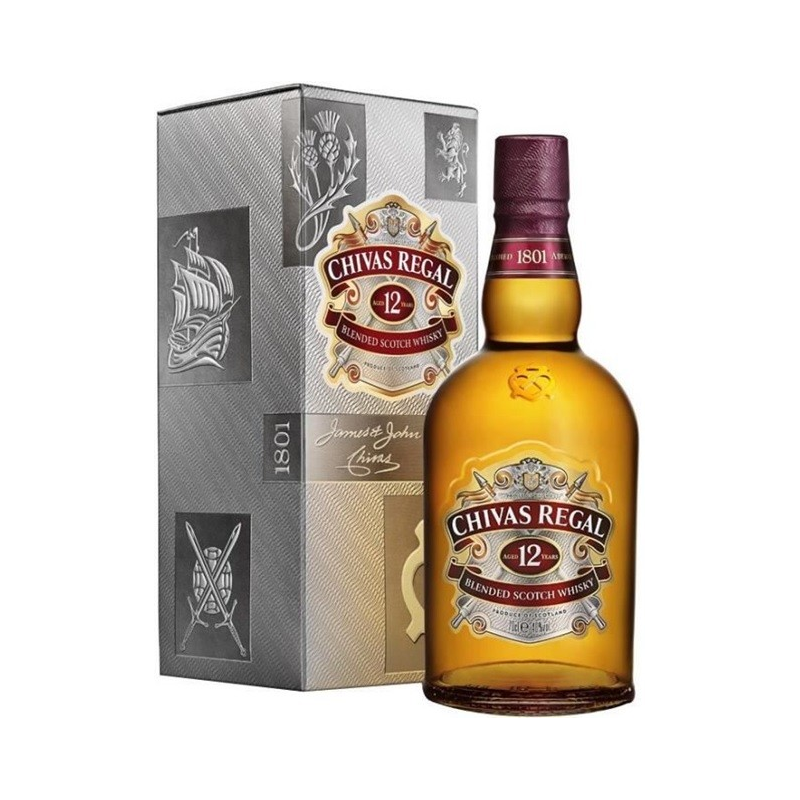 Chivas Regal 12 Ans - Whisky Écossais Blended | 70 cl - 40°