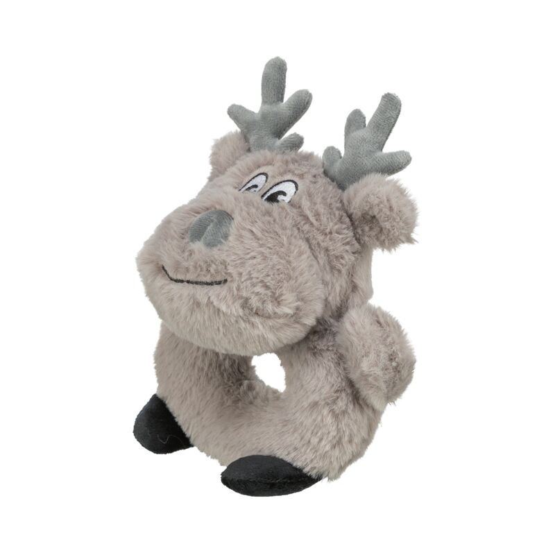 Renne en peluche pour chiens - Jouet doux et amusant