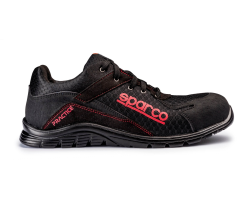 Baskets de sécurité légères S1P noir rouge Sparco | Confort et performance