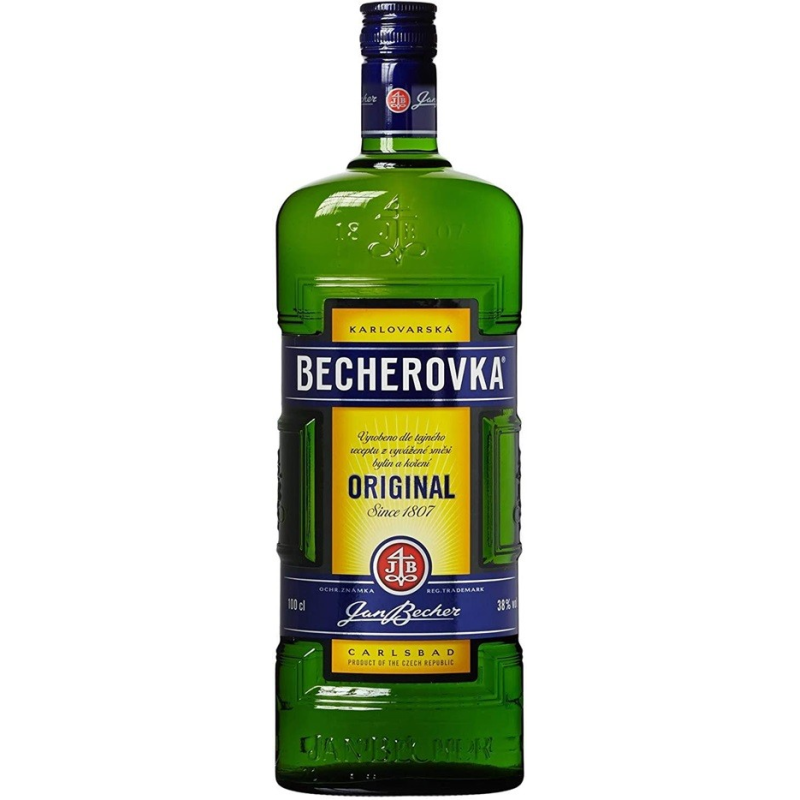 Becherovka liqueur république tchèque 100 cl 38° - Authentique