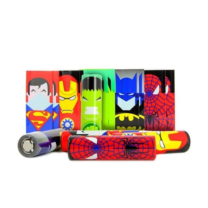 Wraps 18650 Heroes - Gaine Thermorétractable pour Accus