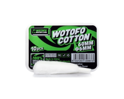 Cotton - Wotofo : Coton organique pour une vapeur pure