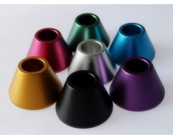 Support e-cigarette cône aluminium - Accessoire haut de gamme