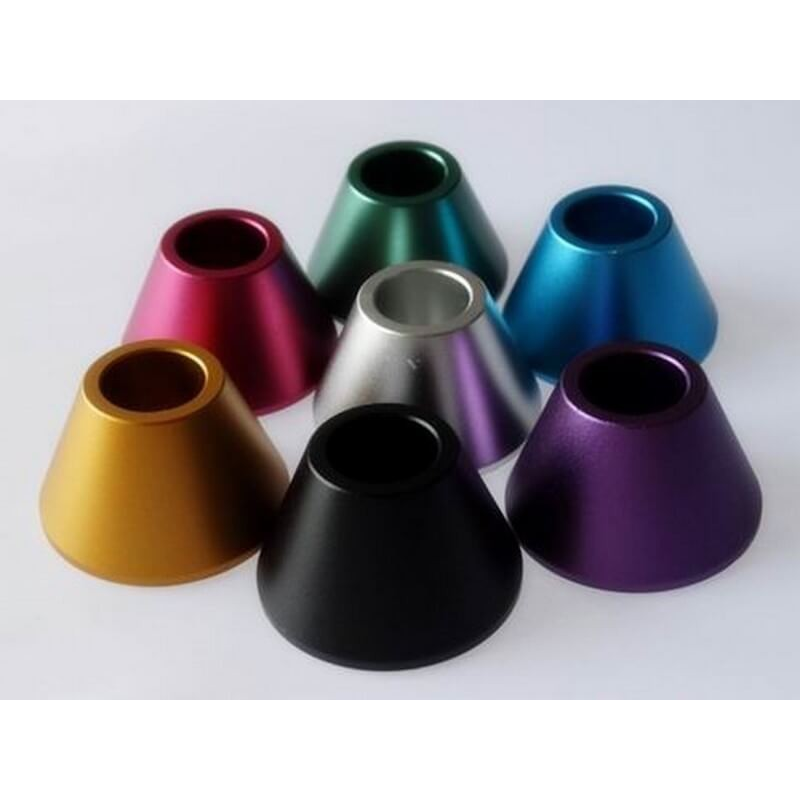 Support e-cigarette cône aluminium - Accessoire haut de gamme
