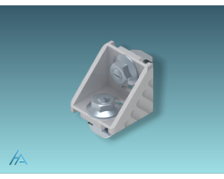 Équerre 45x45 B SILVER SET - Précision et design