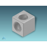 Raccord en cube 30/2 B - Accessoire de sécurité pour constructions ludiques