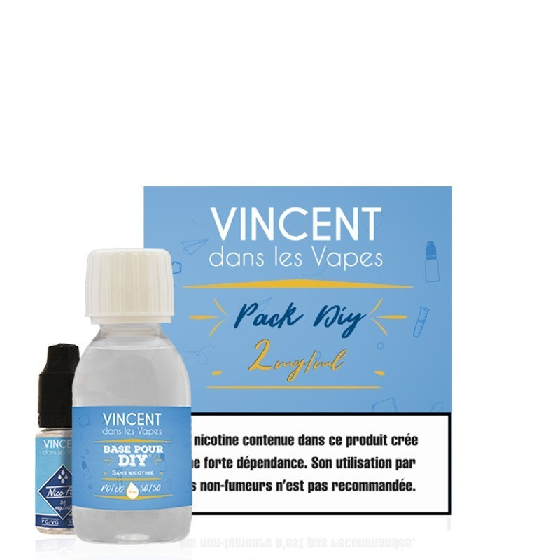 Pack DIY TPD 50/50 125ml - Vincent dans les vapes | Haute qualité