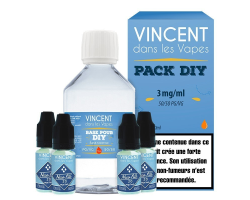 Pack DIY TPD 50/50 250ml - Vincent dans les vapes | Cigarettes Électroniques