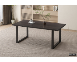 Table Alexander 180 cm - Décor Brun Foncé | Meubles Modernes