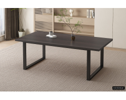 Table 'Alexander' 200 cm - Décor Brun Foncé | Meubles modernes