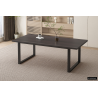 Table 'Alexander' 200 cm - Décor Brun Foncé | Meubles modernes