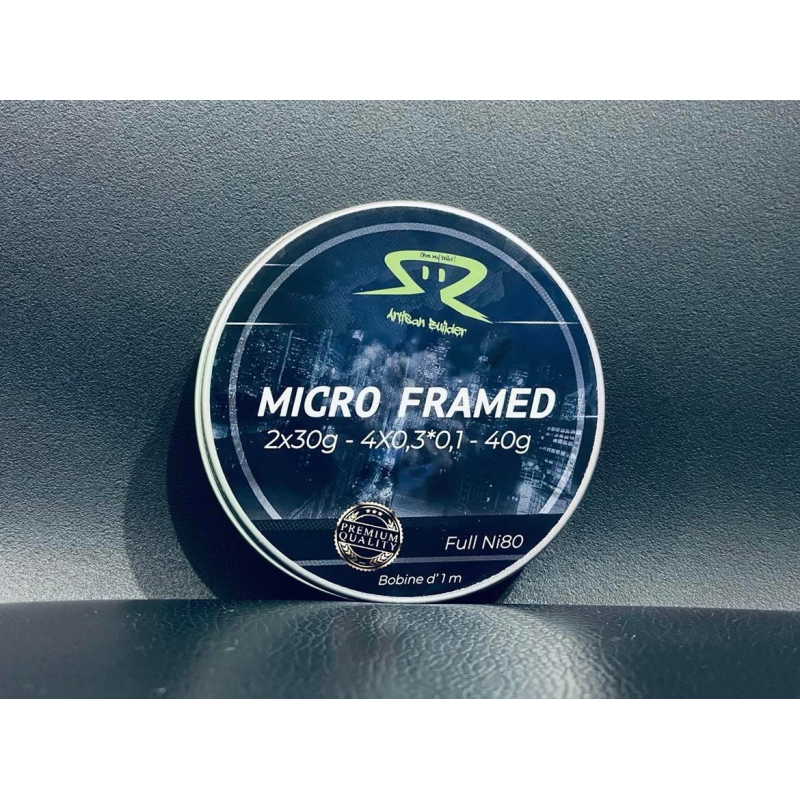 Bobine Micro Framed 30g 1m - Ohm My Build | Cigarettes Électroniques