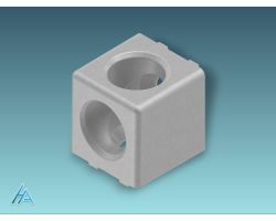 Raccord en cube 20/2 B - Accessoire de construction ludique