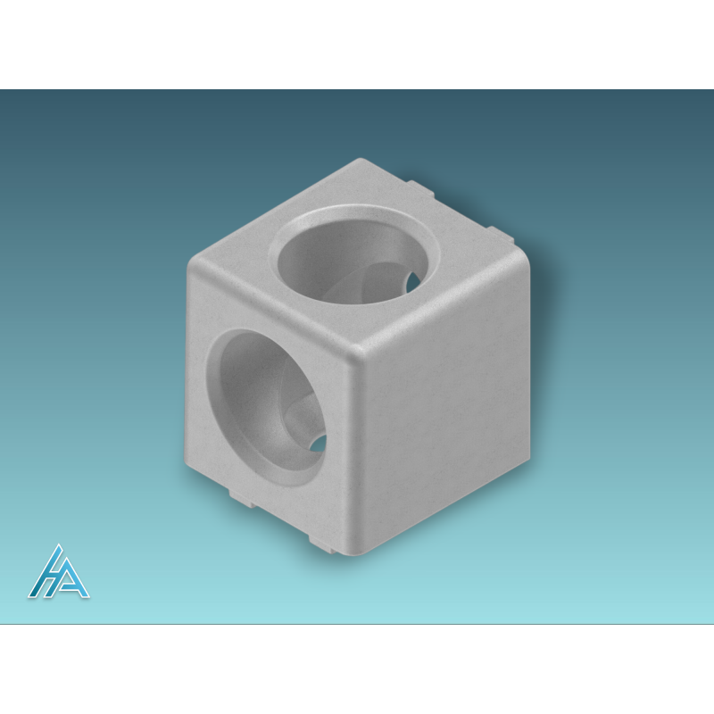 Raccord en cube 20/2 B - Accessoire de construction ludique