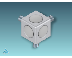 Raccord en cube 20/3 B SILVER SET - Jouets et Jeux