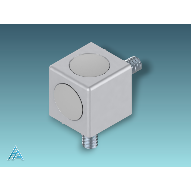 Raccord en cube 30/2 B SILVER SET - Design moderne pour vos projets