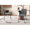 Chaise 'Lara' Tissu Ote Sea 456 Gris – Élégance et Confort