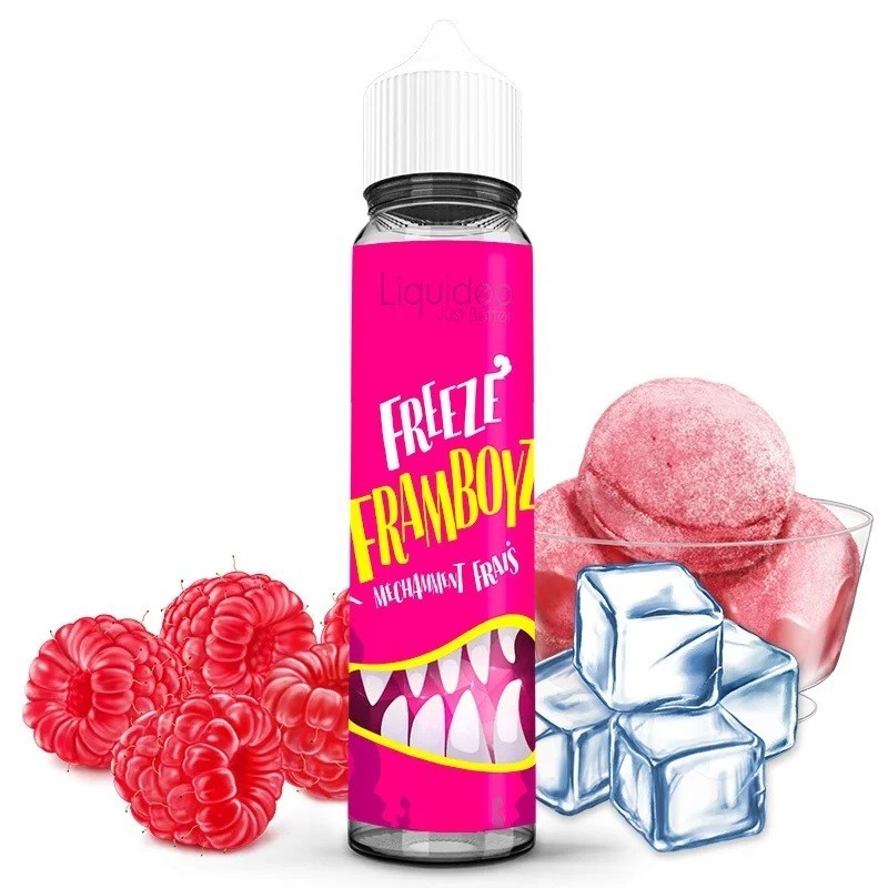 Framboyz Freeze - Liquideo 50ml | E-liquide premium en vape