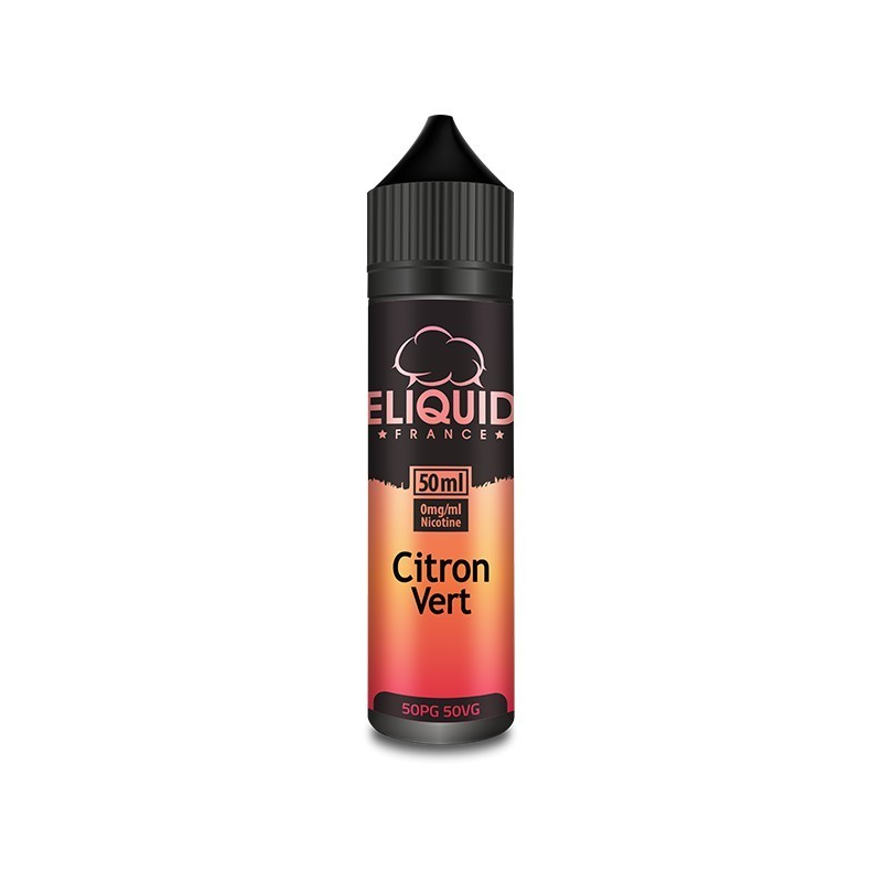 Citron vert – Eliquide France 50ml pour une vape rafraîchissante