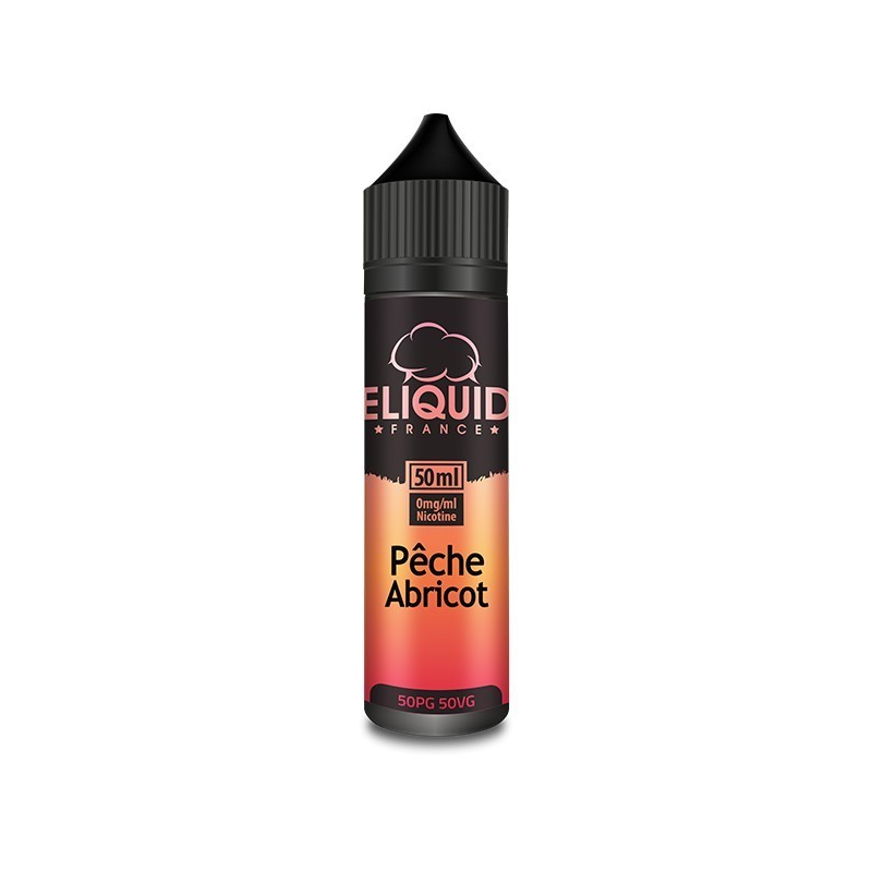 Pêche abricot – Eliquide France 50ml | Saveurs Fruitées