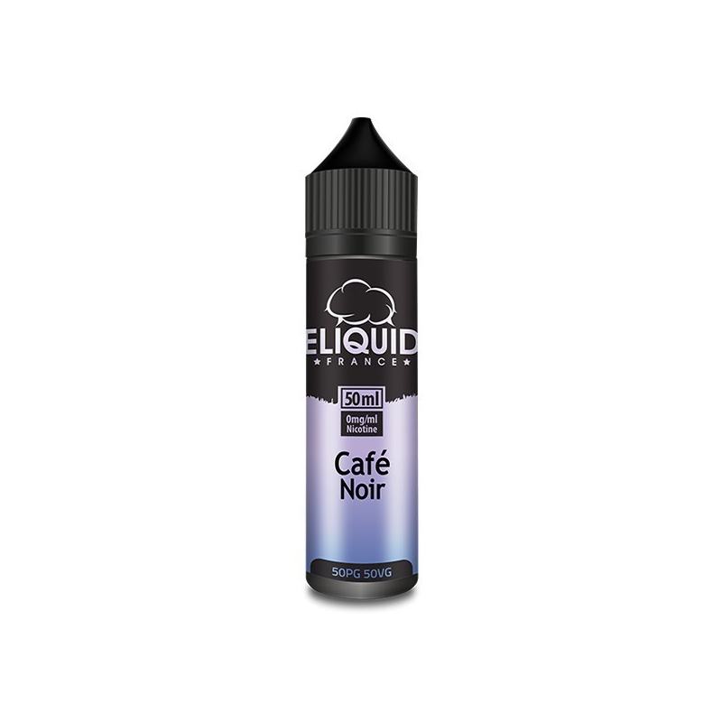 Café Noir E-liquide France 50ml - Saveur Authentique