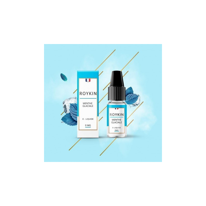 Menthe Glaciale Roykin 10ml - E-liquide frais et rafraîchissant