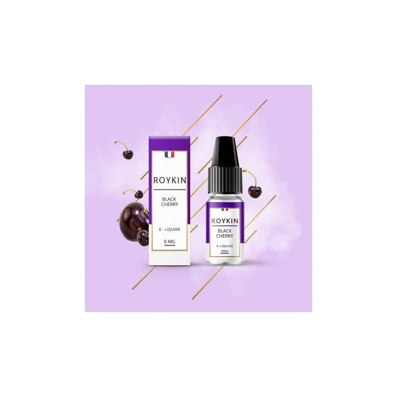 Black Cherry - Roykin 10ml | E-liquide cerise haut de gamme