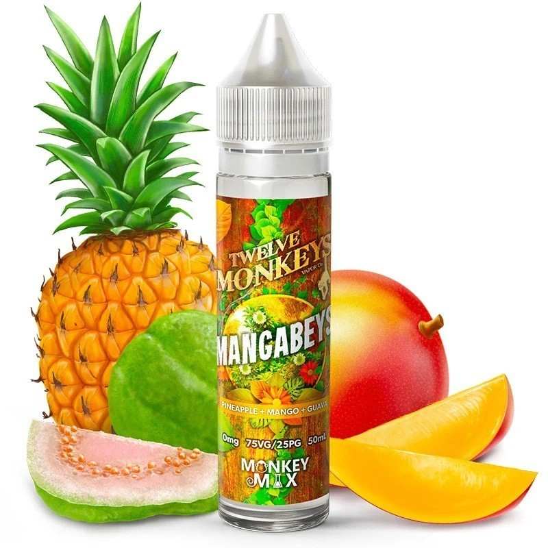 Mangabeys - Twelve Monkeys E-liquide 50ml | Vaping Premium