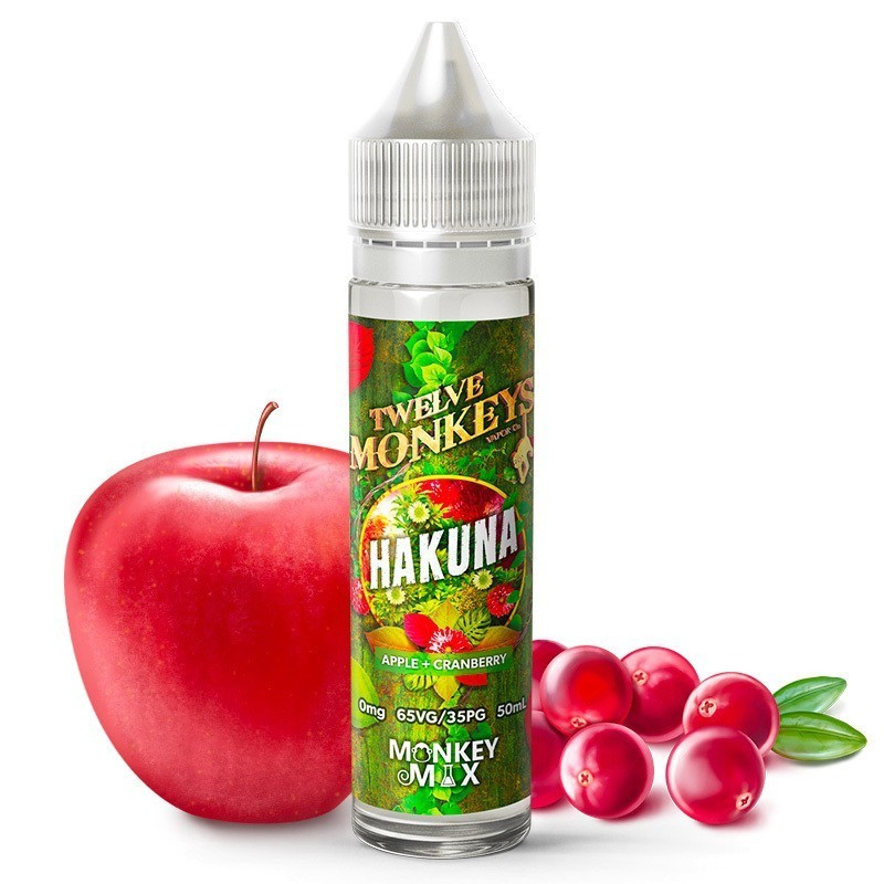 Hakuna - Twelve Monkeys 50ml : E-liquide haut de gamme