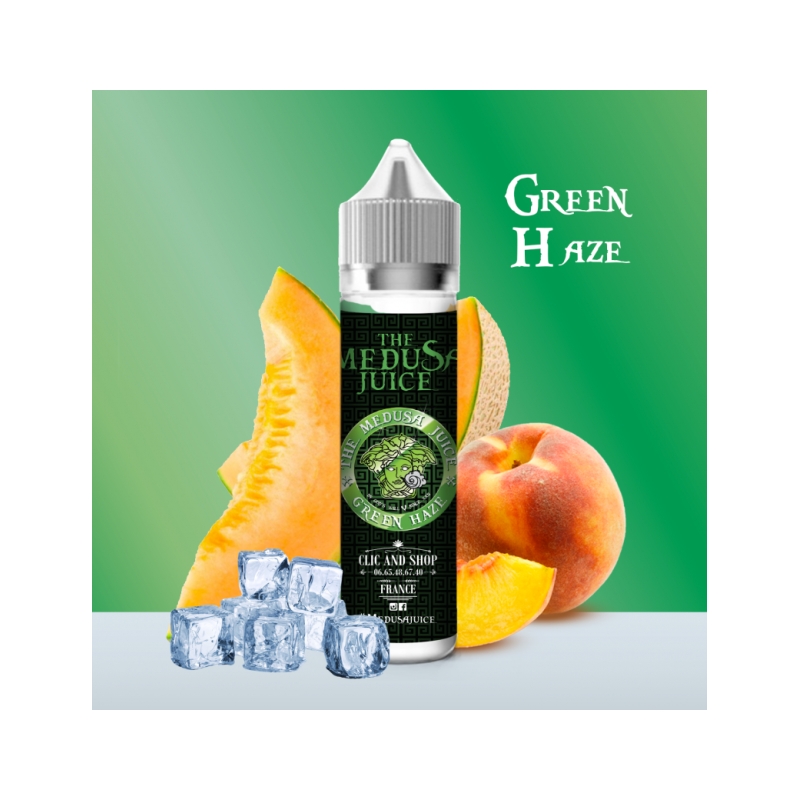 Green Haze - Medusa 50ml : e-liquide premium pour vapotage