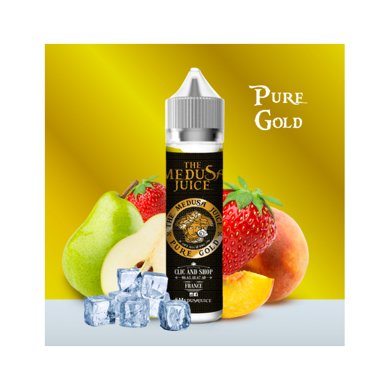 Pure Gold - Medusa 50ml | E-liquide Premium pour Vaping