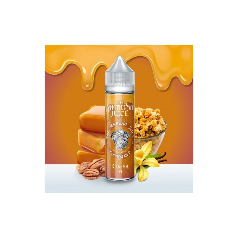 Cinema V2 - Medusa 50ml : E-liquide haut de gamme pour vaporisateurs