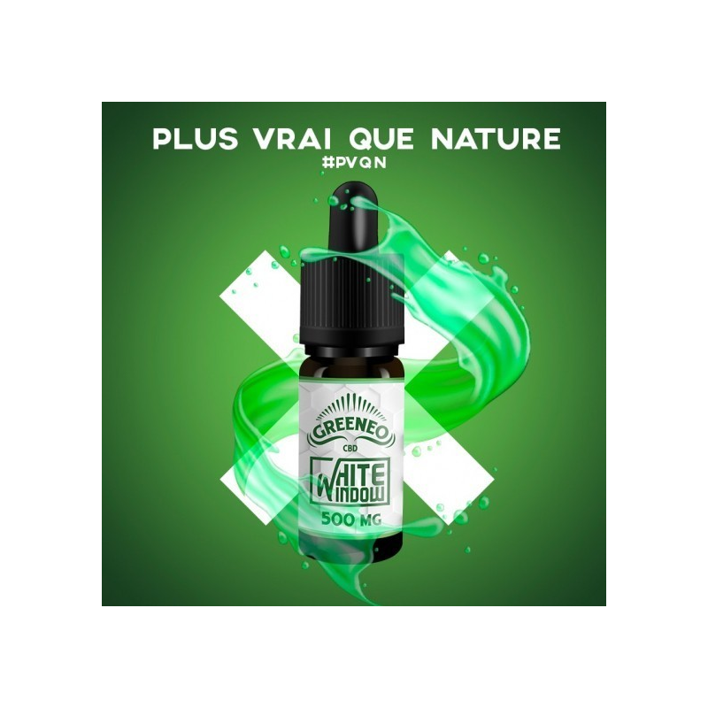 White Window - Greeneo 10ml | Vapotage Haut de Gamme