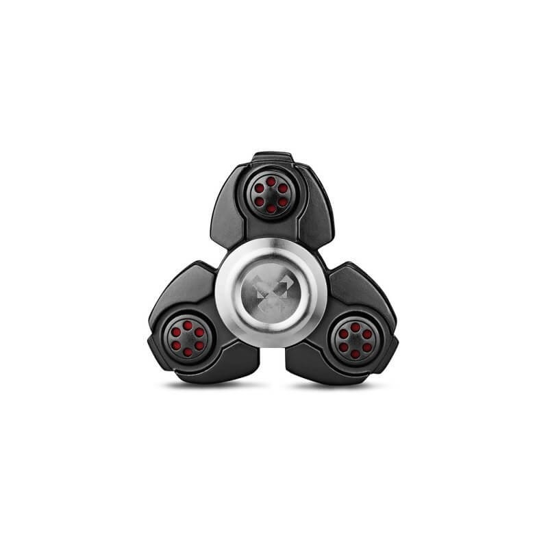 Hand Spinner Tri Fidget Noir - Concentration et Détente