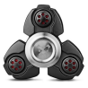 Hand Spinner Tri Fidget Noir - Concentration et Détente