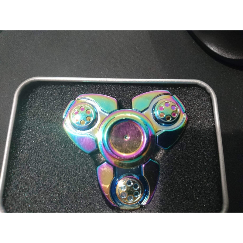 Hand Spinner Tri Fidget Rainbow - Détente et Fun