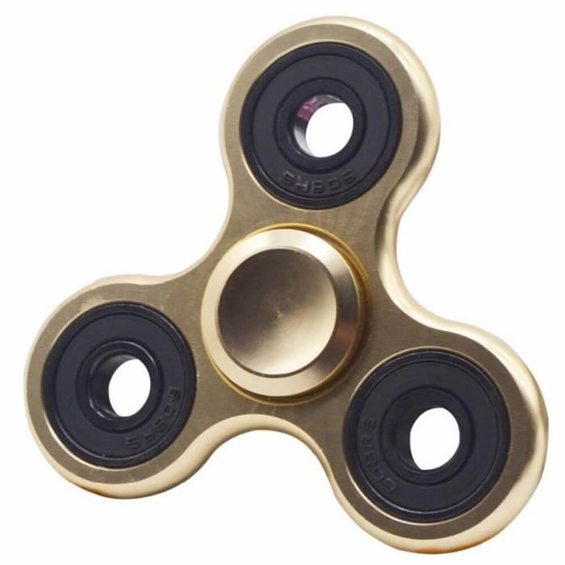Hand Spinner Alu Gold - Élégance et Performance pour Vaping