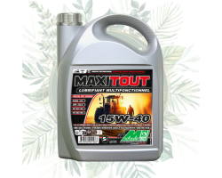 Huile MaxiTout 15W-40 - Huile multifonction pour machines agricoles
