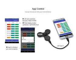 Hand Spinner Intelligent App Control - Contrôle par application pour un divertissement unique