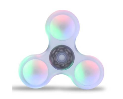 Hand Spinner LED Violet - Accessoire tendance pour le Vaping