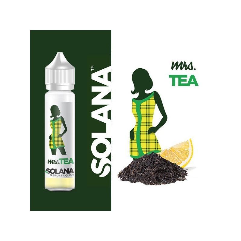 E-liquide Mrs Tea - Solana 50ml | Vaporisez avec style